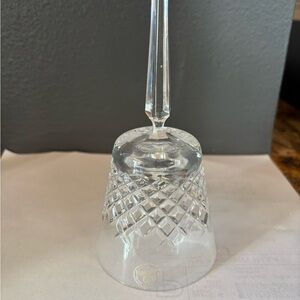 Kristal Zajecs NWT vintage 24%lead crystal bell